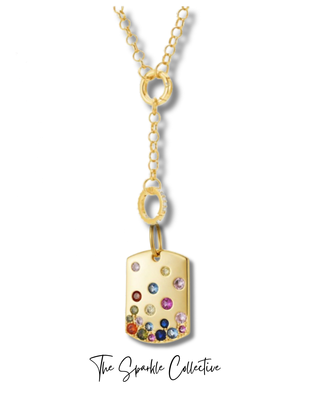 The Rainbow Tag Necklace 🌈