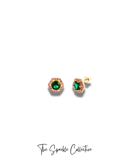 Emerald Dream Studs 💚