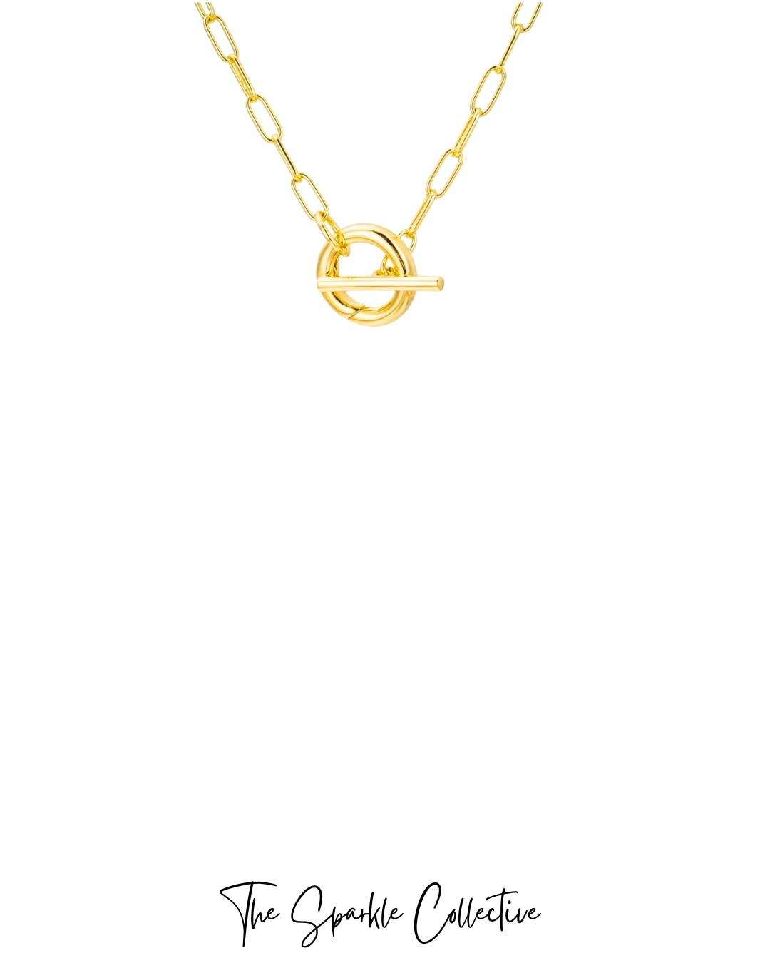 Paperclip Clasp Necklace