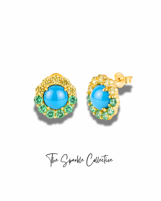 Emerald Tide Earrings