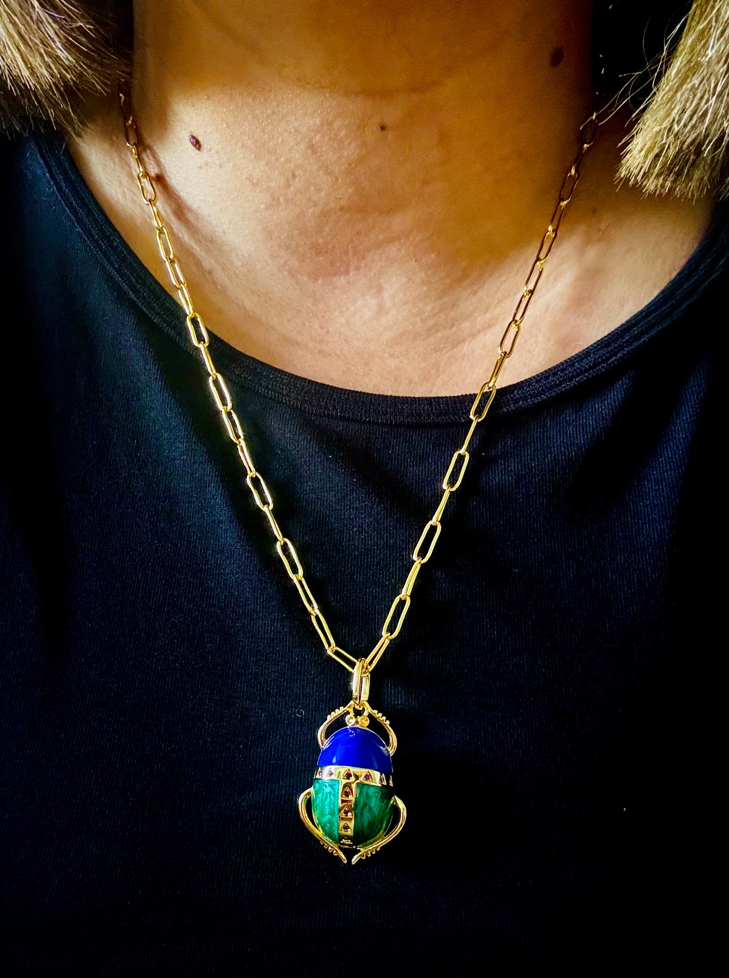 Escarabajo Necklace