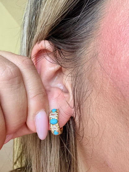 Turquoise Huggies 🩵✨