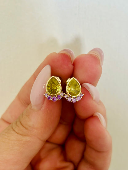 Pear Drop Studs 🍐 ✨