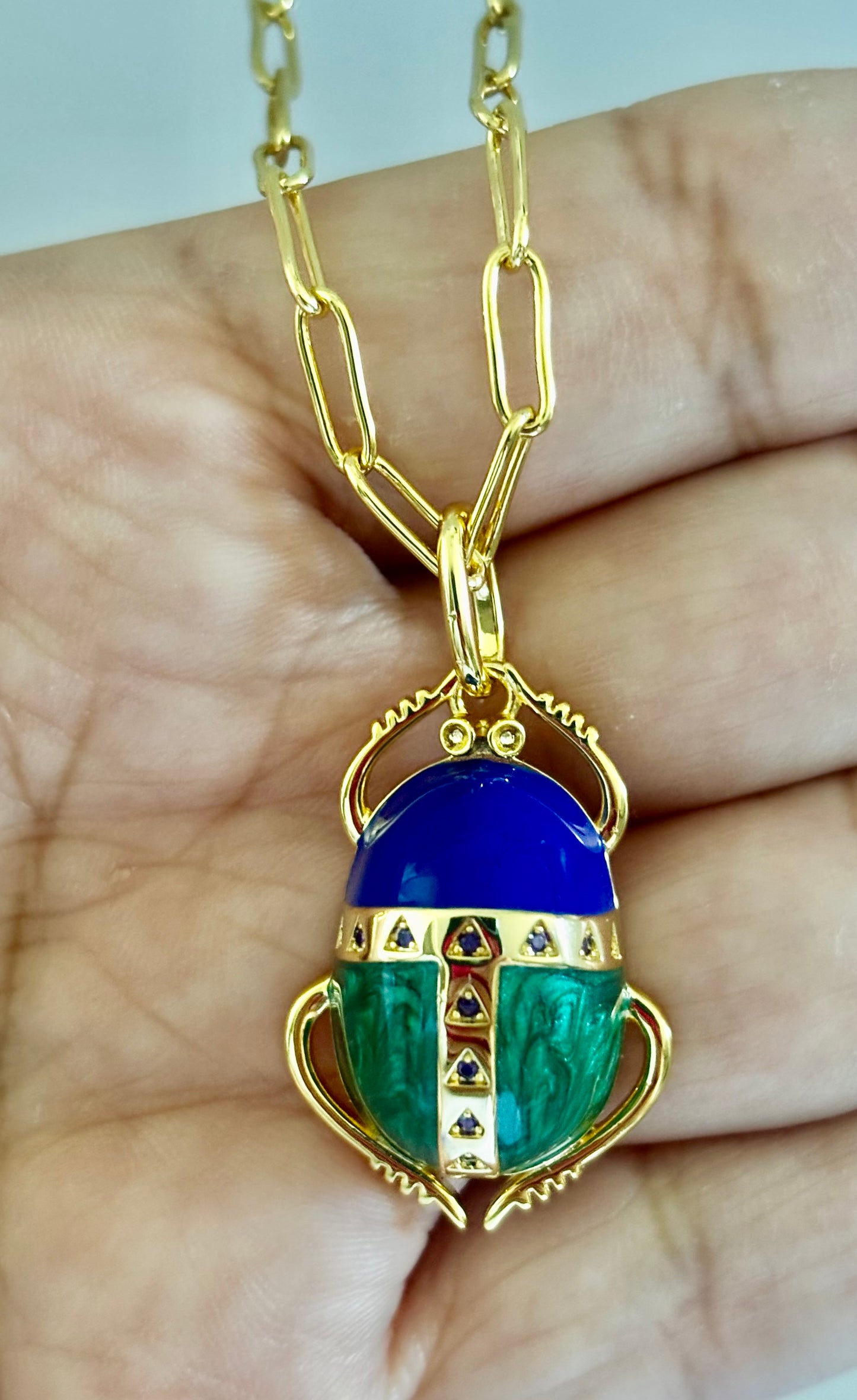 Escarabajo Necklace
