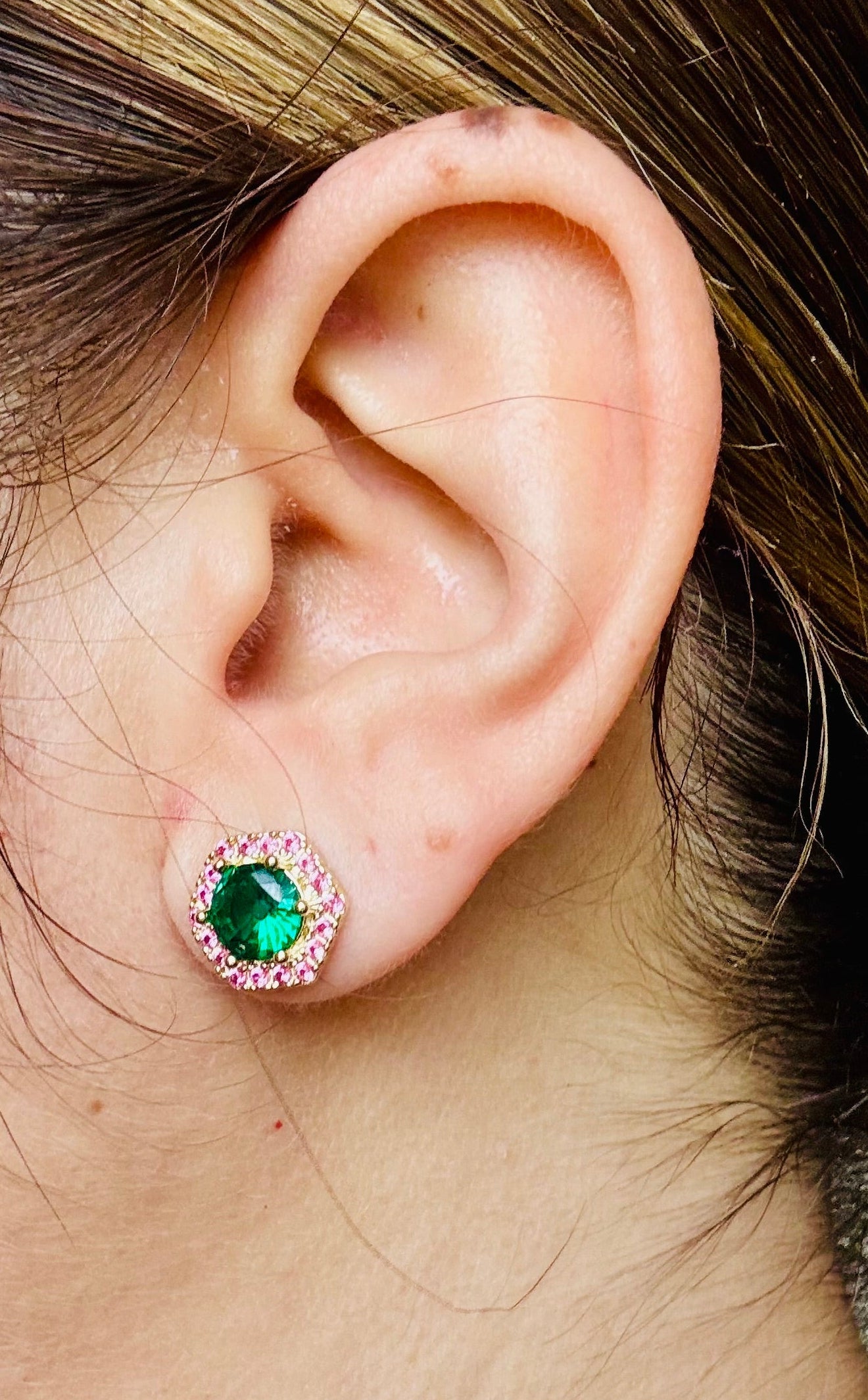 Emerald Dream Studs 💚
