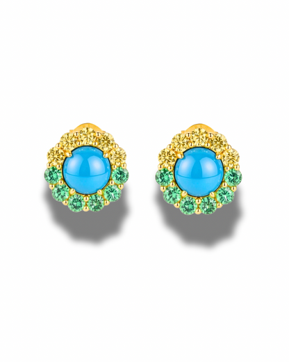 Emerald Tide Earrings