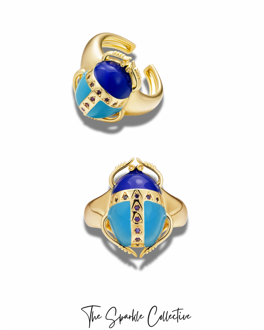 Escarabajo Ring 💙🪲💚