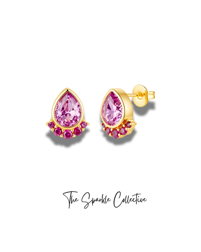 Pink Pixie Droplet Earrings