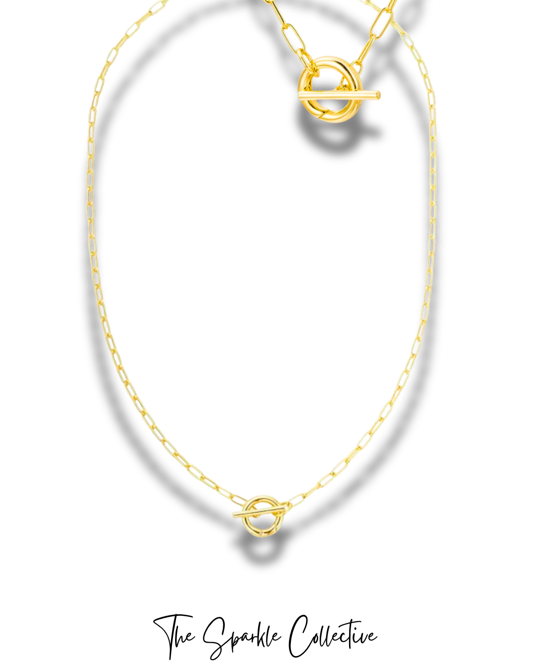 Paperclip Clasp Necklace