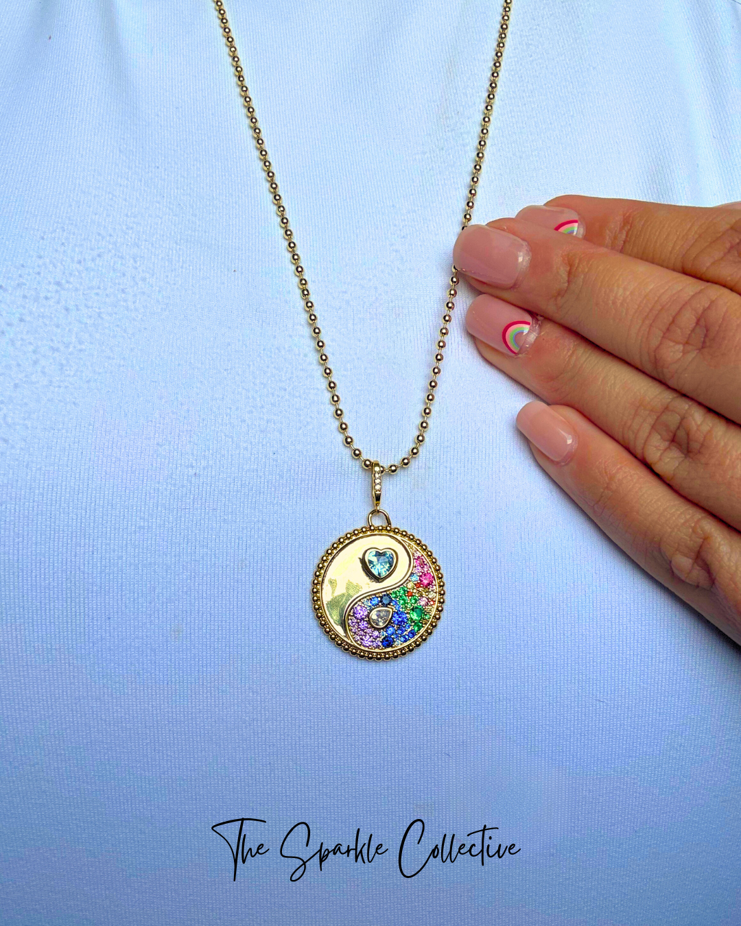 Multicolor Ying Yang Sparkle ✨