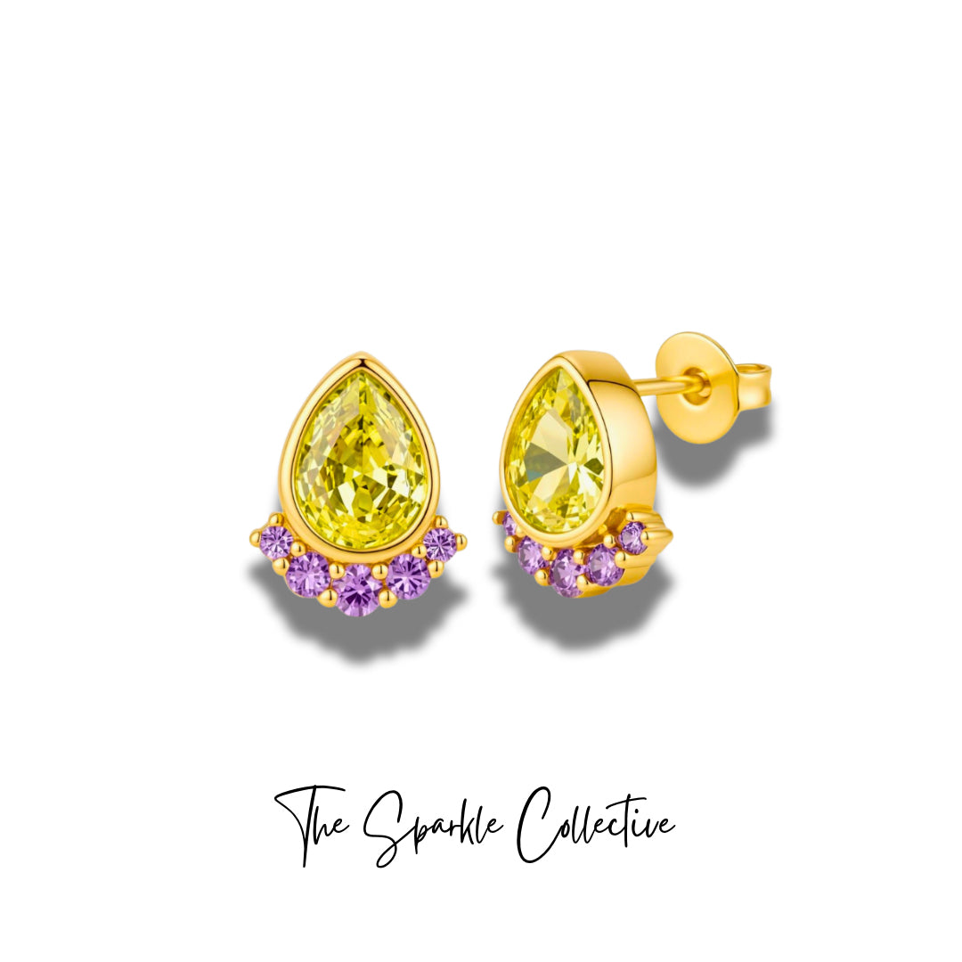 Pear Drop Studs 🍐 ✨