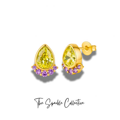 Pear Drop Studs 🍐 ✨