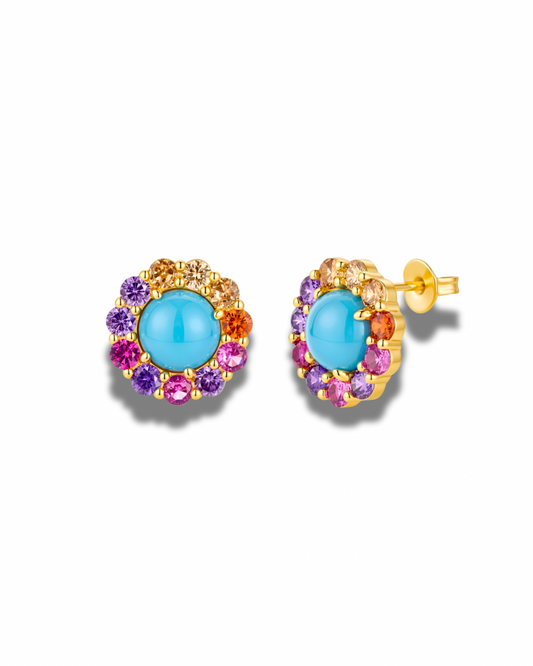 Turquoise Flowers