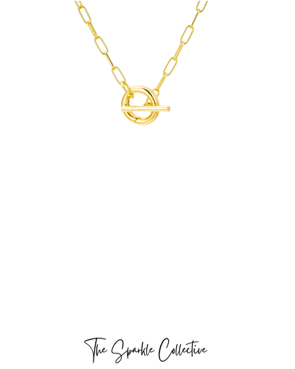 Paperclip Clasp Necklace