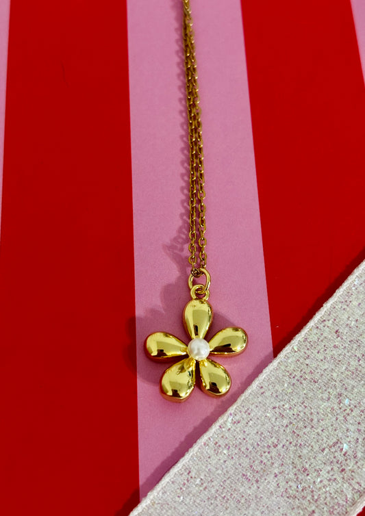 Golden Daisy Necklace 🌼